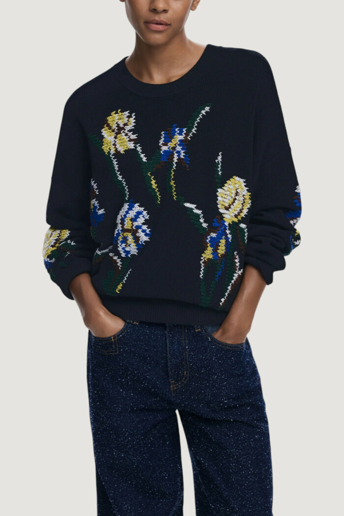 Maglione Desigual JERS_COOPER Nero – 25WWJF36