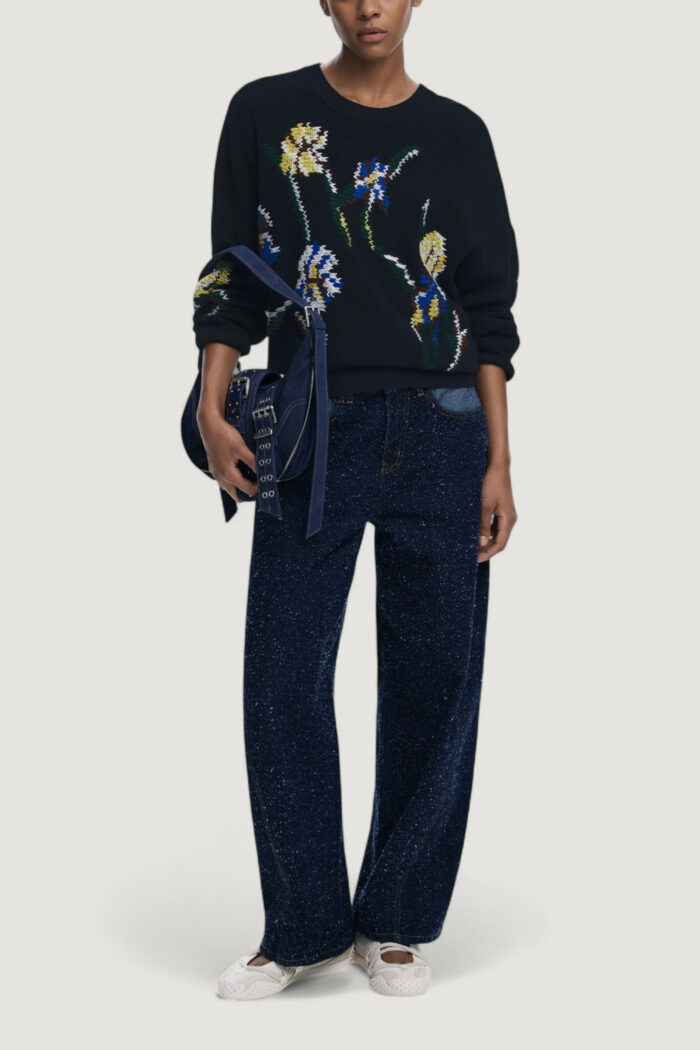Maglione Desigual JERS_COOPER Nero – 25WWJF36