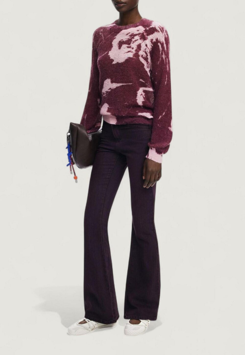 Maglione Desigual JERS_HYDER Vinaccia - Foto 2