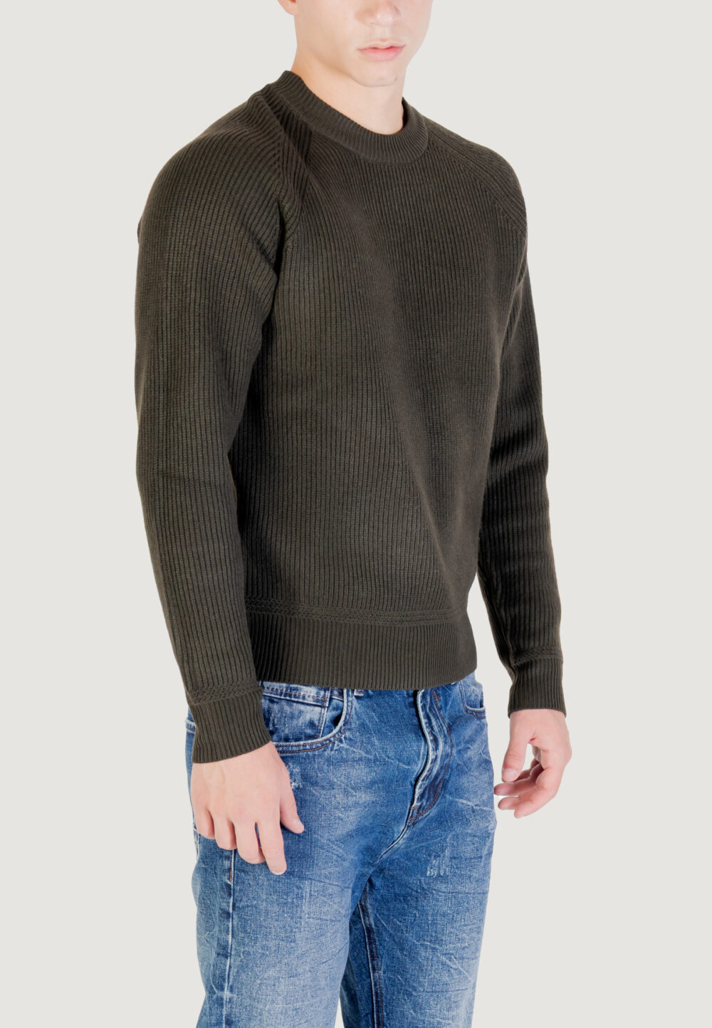 Maglione Gianni Lupo M. GIROCOLLO Mimetico - Foto 3