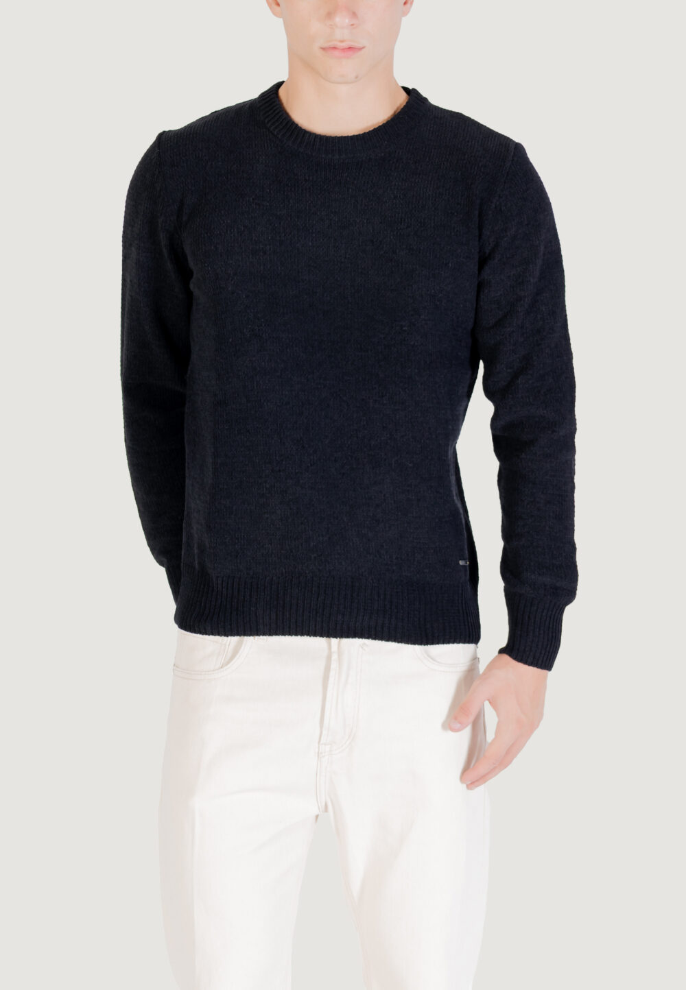 Maglione Gianni Lupo M. GIROCOLLO Nero - Foto 1