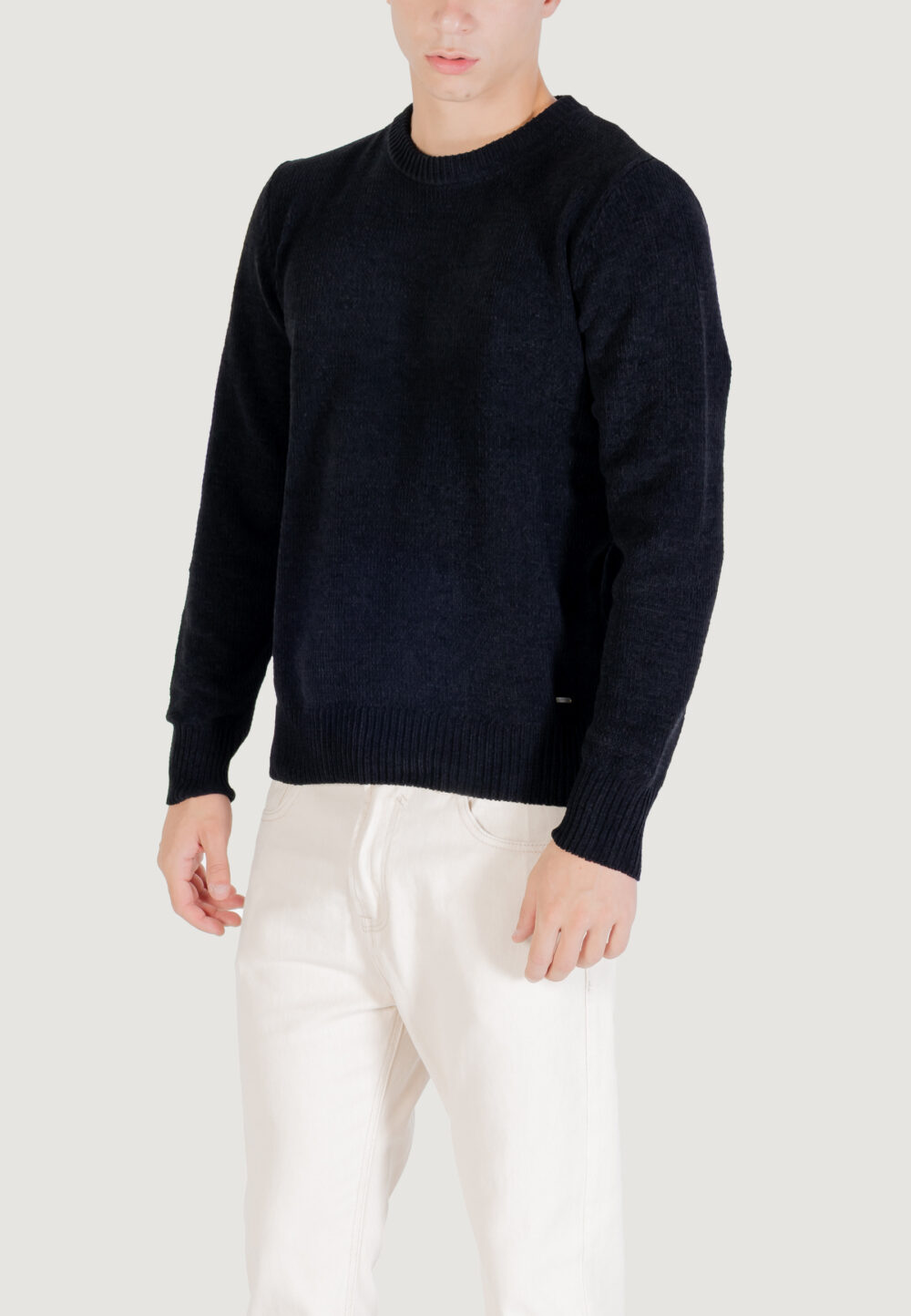 Maglione Gianni Lupo M. GIROCOLLO Nero - Foto 2