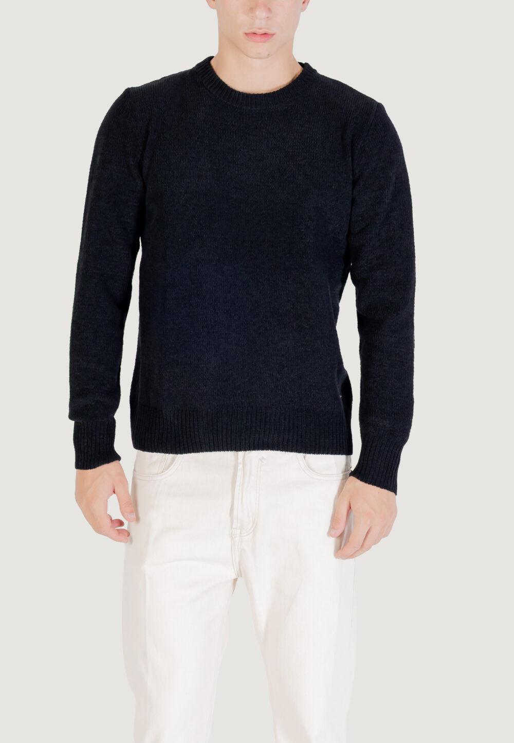 Maglione Gianni Lupo M. GIROCOLLO Nero - Foto 5