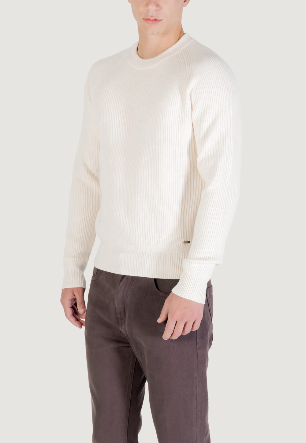 Maglione Gianni Lupo M. GIROCOLLO Panna - Foto 2