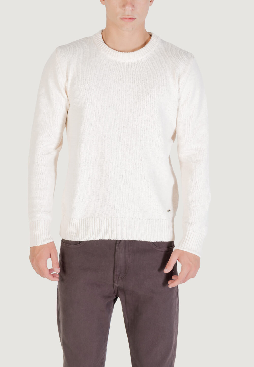 Maglione Gianni Lupo M. GIROCOLLO Panna - Foto 5