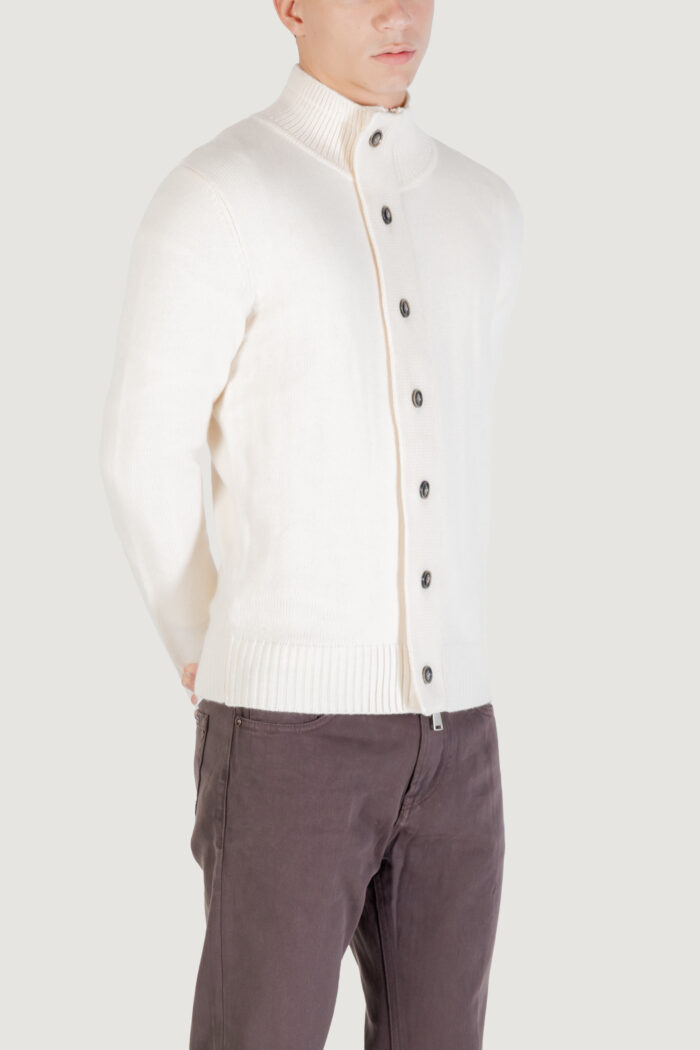 Maglione Gianni Lupo MAGLIERIA CASUAL Panna – GL35080-F25