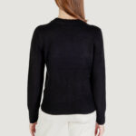 Maglione Jacqueline de Yong Jdyamina L/S O-Neck Sequin Pullover Knt Nero - Foto 4