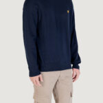 Maglione Lyle & Scott Cotton Merino Crew Neck Jumper Blue scuro - Foto 3