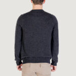 Maglione Lyle & Scott Lambswool Blend Crew Neck Jump Nero - Foto 5