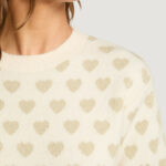 Maglione Morgan De Toi  Avorio - Foto 4