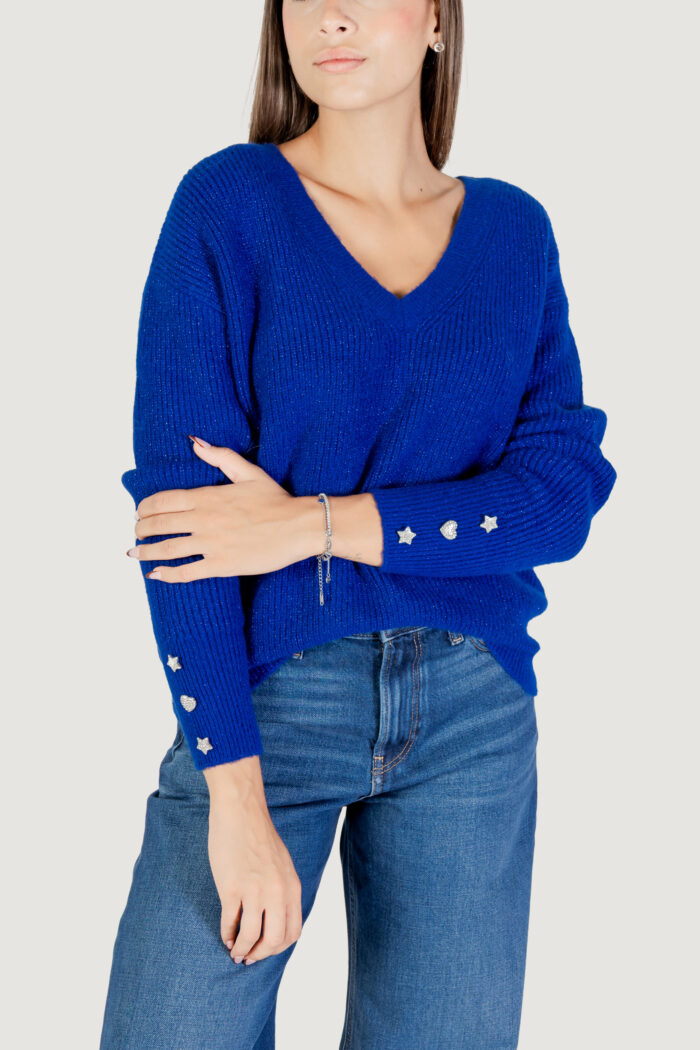 Maglione Morgan De Toi  Azzurro – 252-MSTAR