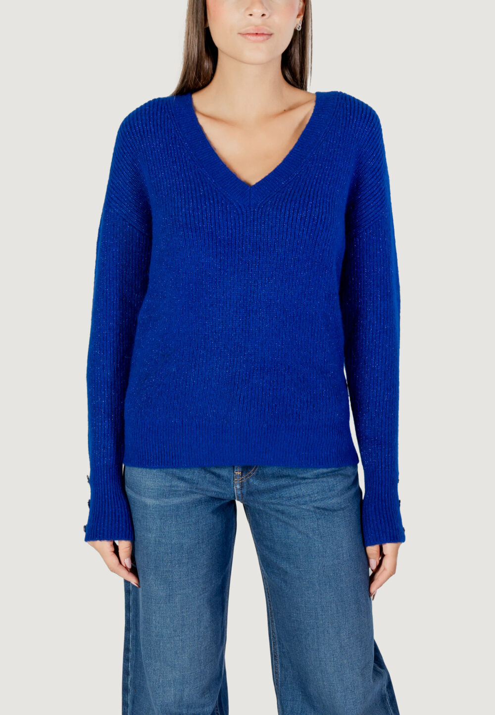 Maglione Morgan De Toi  Azzurro - Foto 5