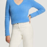 Maglione Morgan De Toi  Celeste - Foto 1