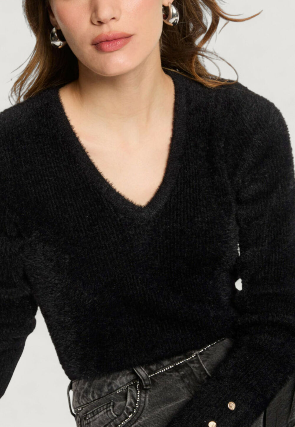 Maglione Morgan De Toi  Nero - Foto 4