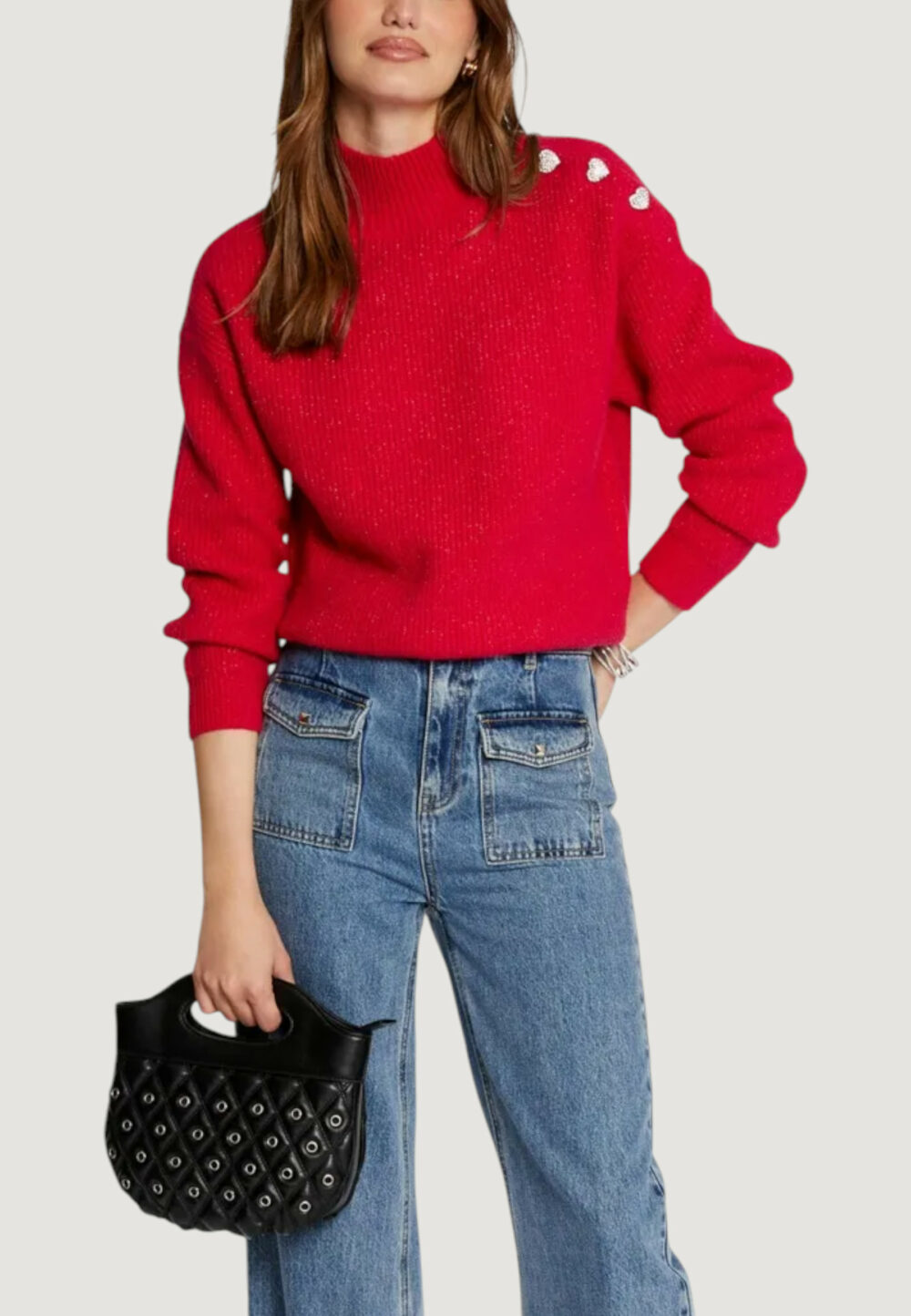 Maglione Morgan De Toi  Rosso - Foto 1