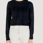 Maglione Only ONLPETRA LS SHORT O-NECK CC KNT Nero - Foto 5