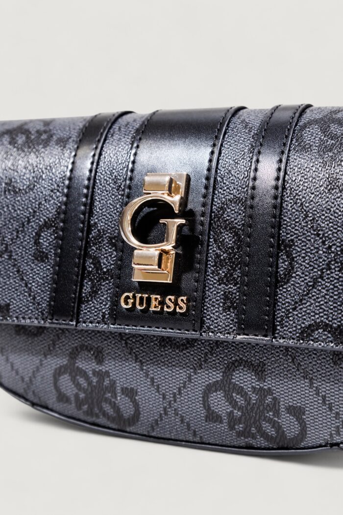 Marsupio Guess ERENIA CONVERTIBLE XBODY FLAP Antracite