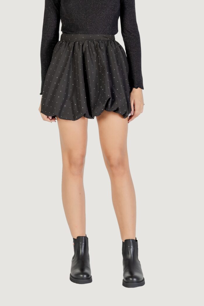 Minigonna Jacqueline De Yong Jdyskye Hw Bubblehem Emb. Skirt Wvn Nero
