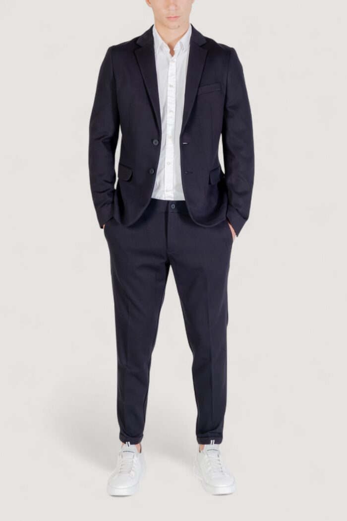 Pantaloni da completo Antony Morato ASHE SUPER SKINNY FIT IN TWILL Blu – MMTS00062-FA151183