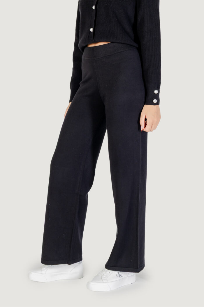 Pantaloni a palazzo Choral  Nero – SLI5PT025147D