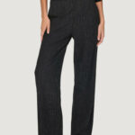 Pantaloni a palazzo Jacqueline de Yong Jdymary Geggo One Lurex  Pant Jrs Nero - Foto 1