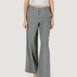 Pantaloni a palazzo Only ONLDELL LIFE MW WIDE PANT CC TLR Grigio - Foto 2