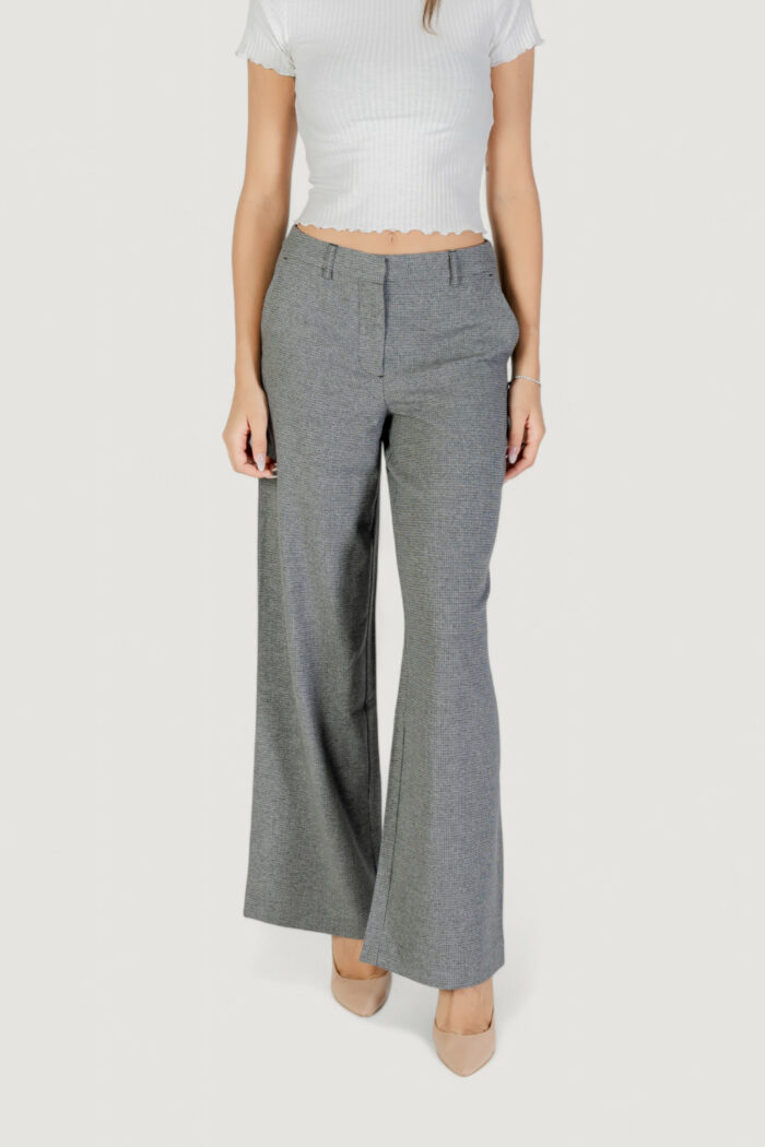 Pantaloni a palazzo Only ONLDELL LIFE MW WIDE PANT CC TLR Grigio