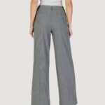 Pantaloni a palazzo Only ONLDELL LIFE MW WIDE PANT CC TLR Grigio - Foto 3