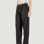 Pantaloni a sigaretta Only ONLSULAJMA LIFE HW STR PANT CC TLR Nero - Foto 2