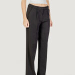 Pantaloni a sigaretta Only ONLSULAJMA LIFE HW STR PANT CC TLR Nero - Foto 3