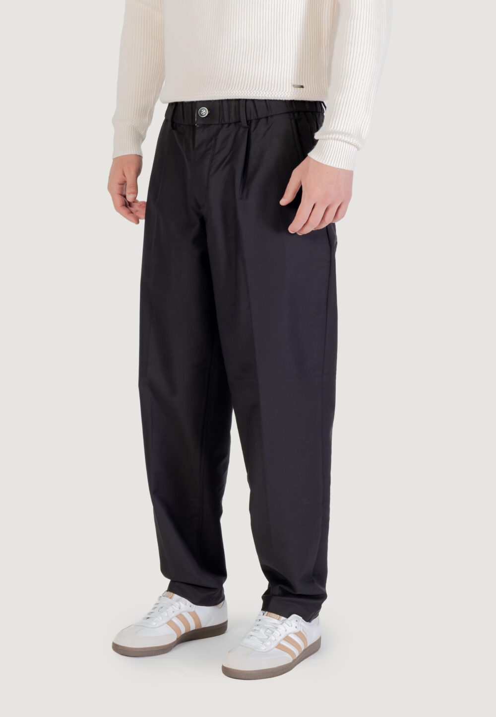 Pantaloni Gianni Lupo CASUAL Nero - Foto 2