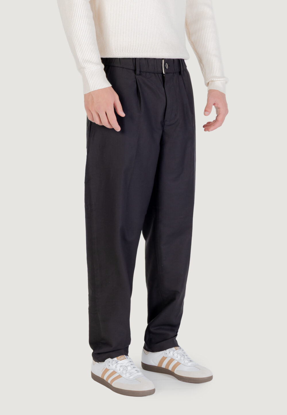 Pantaloni Gianni Lupo CASUAL Nero - Foto 3