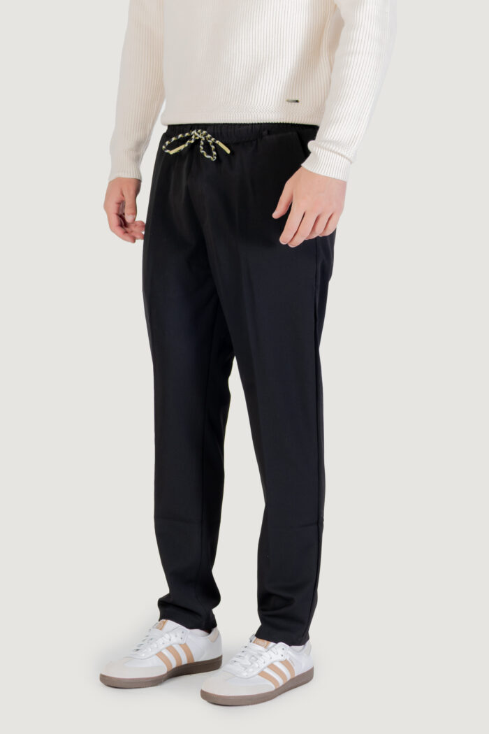 Pantaloni Gianni Lupo LEONARD Nero – GL5107BD-F25