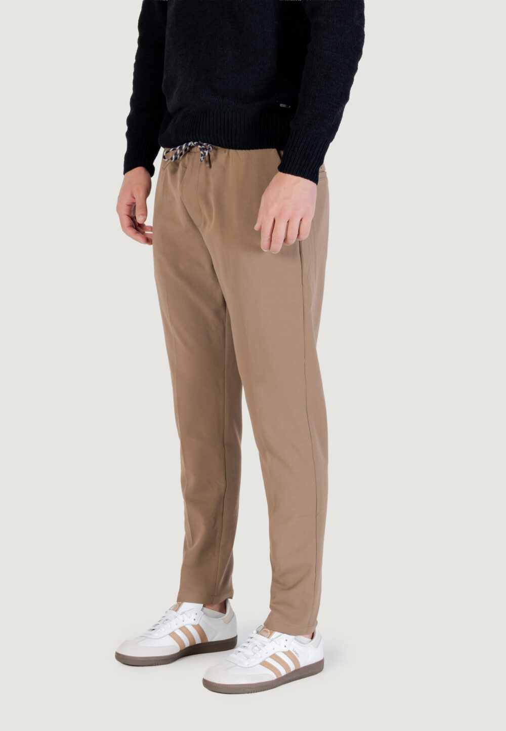 Pantaloni Gianni Lupo LEONARD Terra - Fango - Foto 3