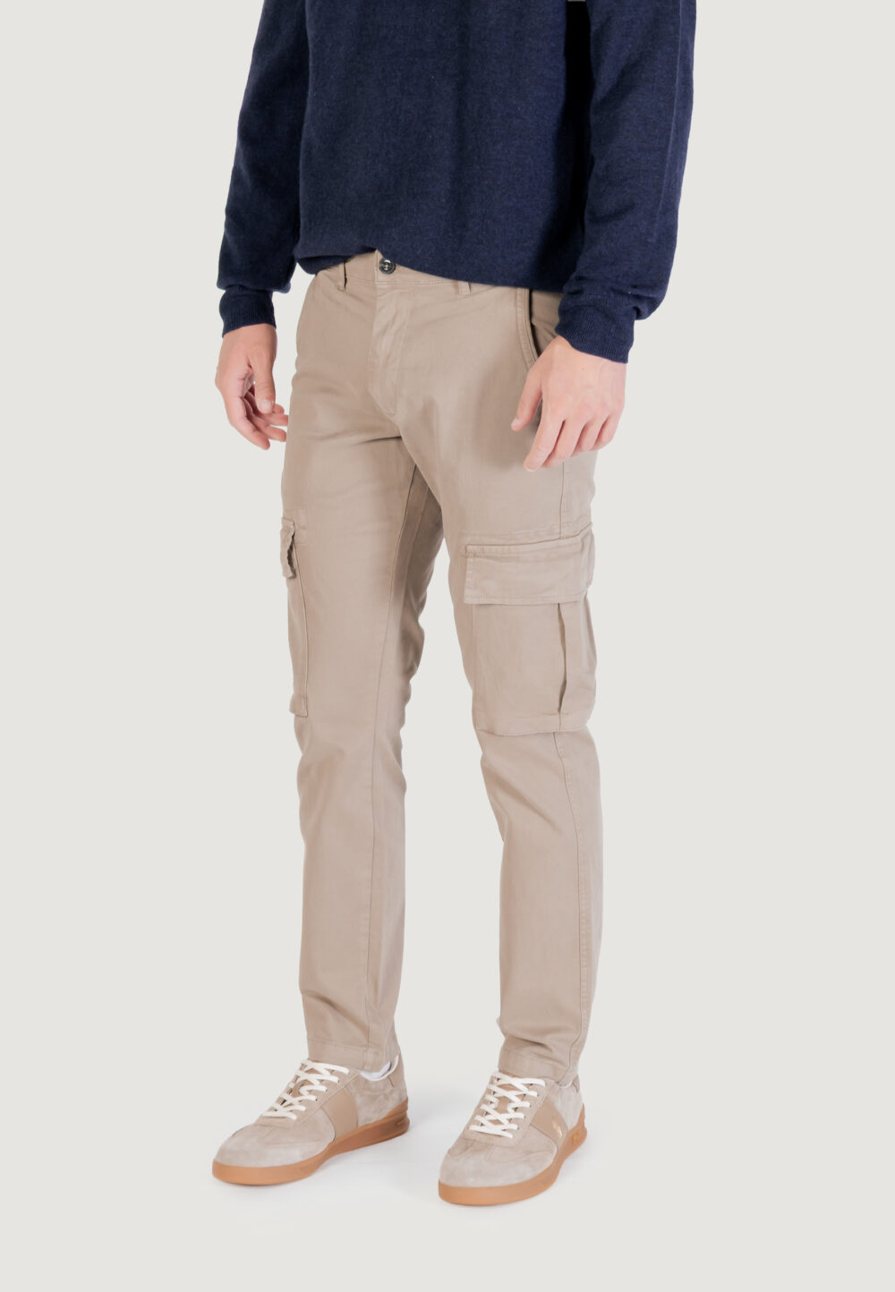 Pantaloni Lyle & Scott CARGO PANTS Beige - Foto 2