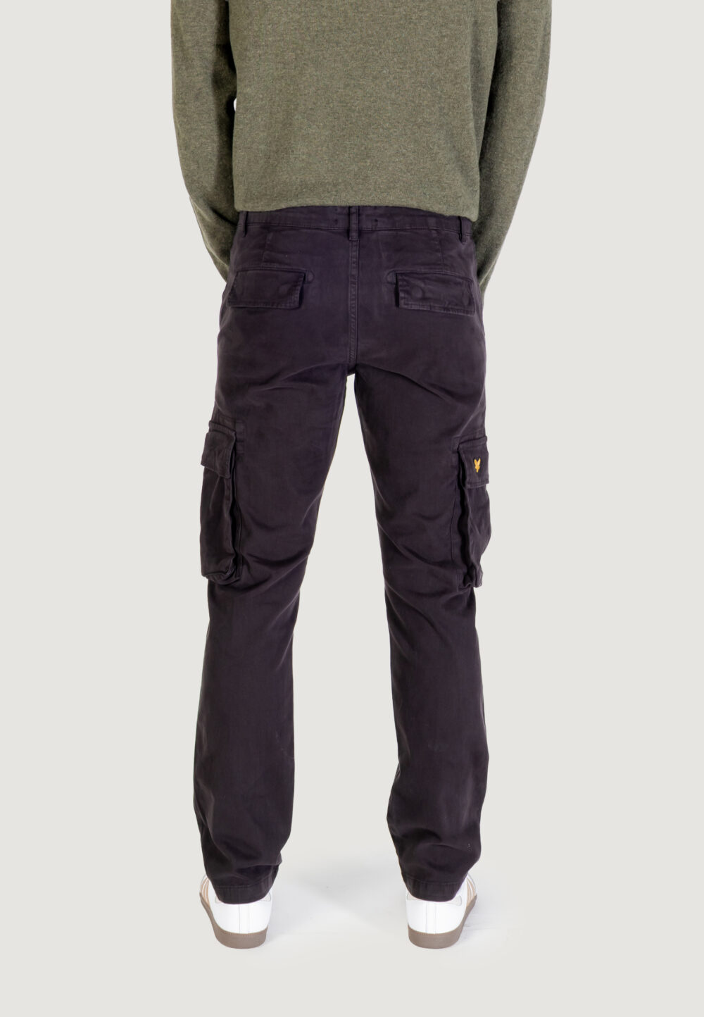 Pantaloni Lyle & Scott CARGO PANTS Nero - Foto 5
