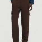 Pantaloni regular Desigual PANT_SAGUN Marrone - Foto 1