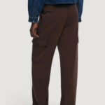 Pantaloni regular Desigual PANT_SAGUN Marrone - Foto 3