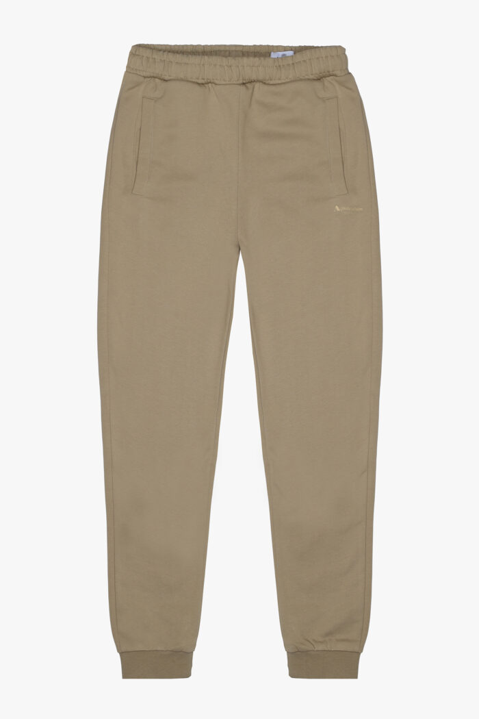 Pantaloni sportivi Aquascutum Active SMALL LOGO TRACK PANT Beige scuro – AW_ICON_TR001