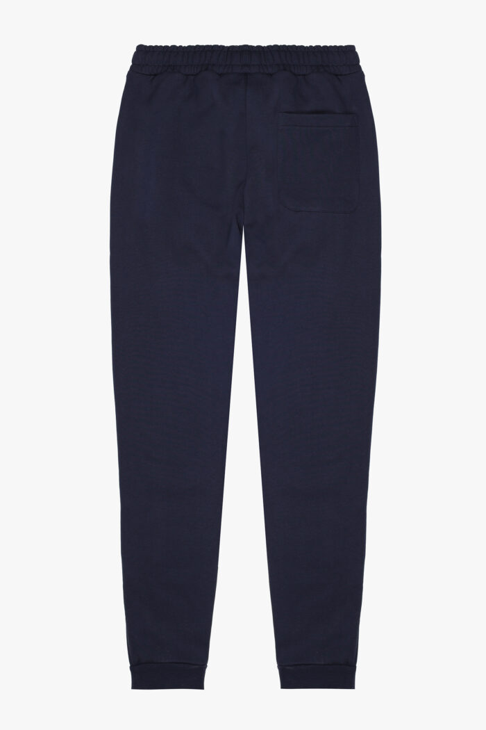Pantaloni sportivi Aquascutum Active RUBBER PATCH TRACK PANT Blu – AW_ICON_TR002
