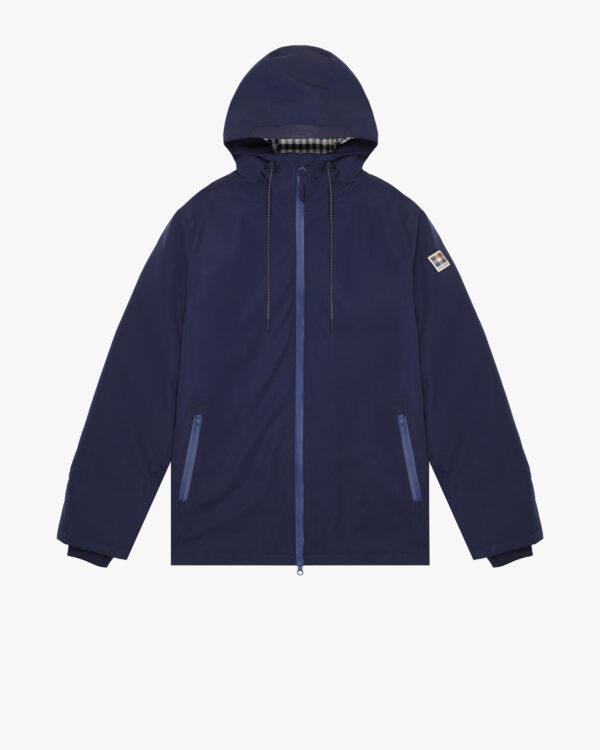 Parka Aquascutum Active SHELL ACTIVE MID PARKA Blu - Foto 1