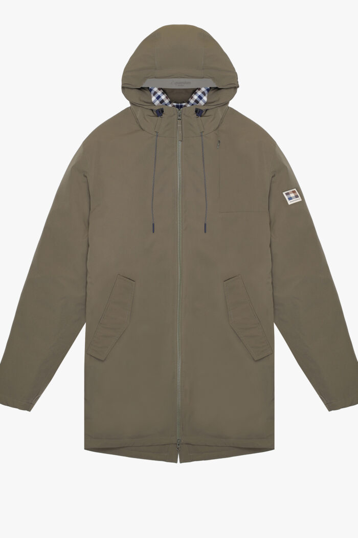 Parka Aquascutum Active SP 3-WAY PARKA Verde Oliva