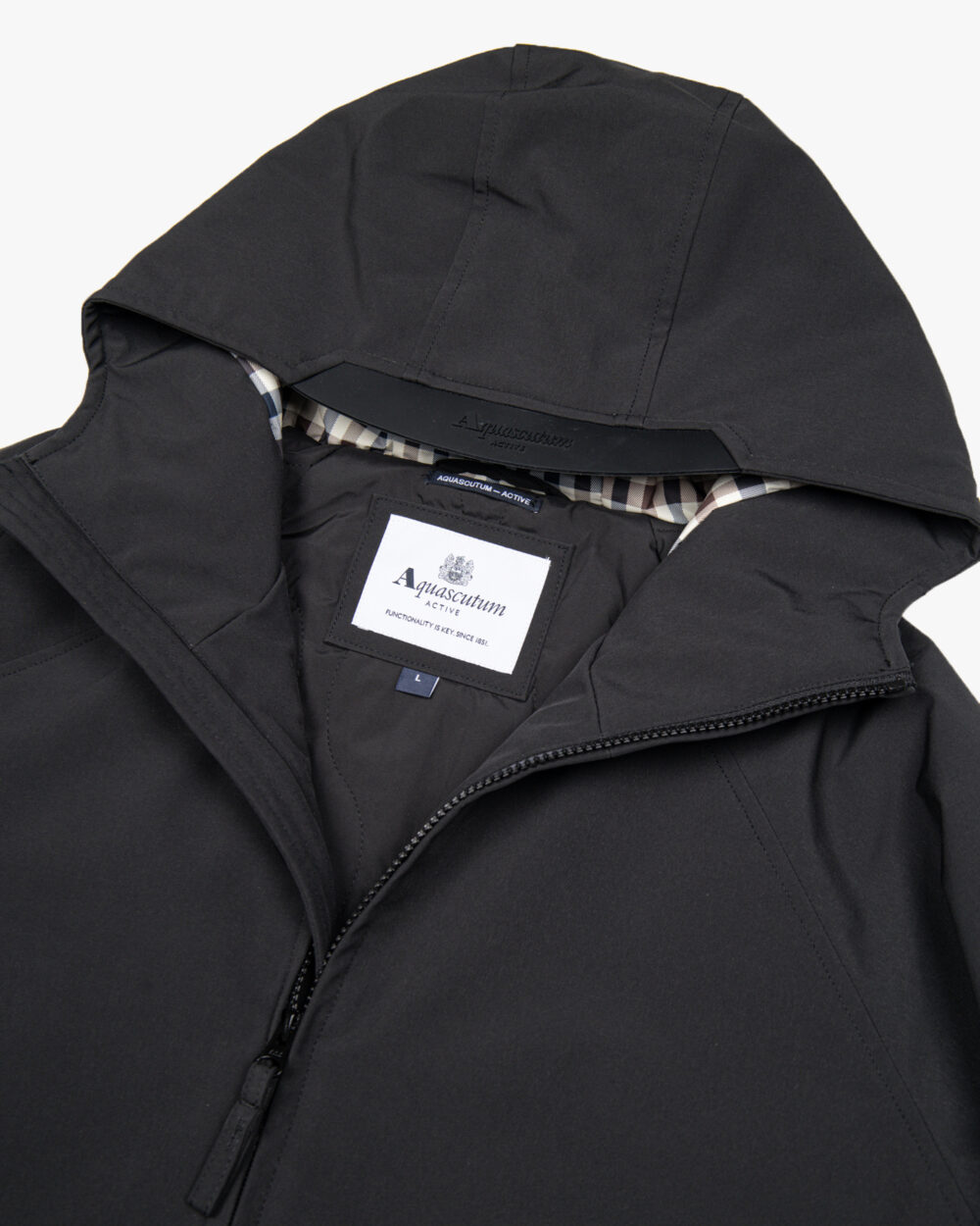 Parka Aquascutum Active SOFT SHELL MID PARKA Nero - Foto 2