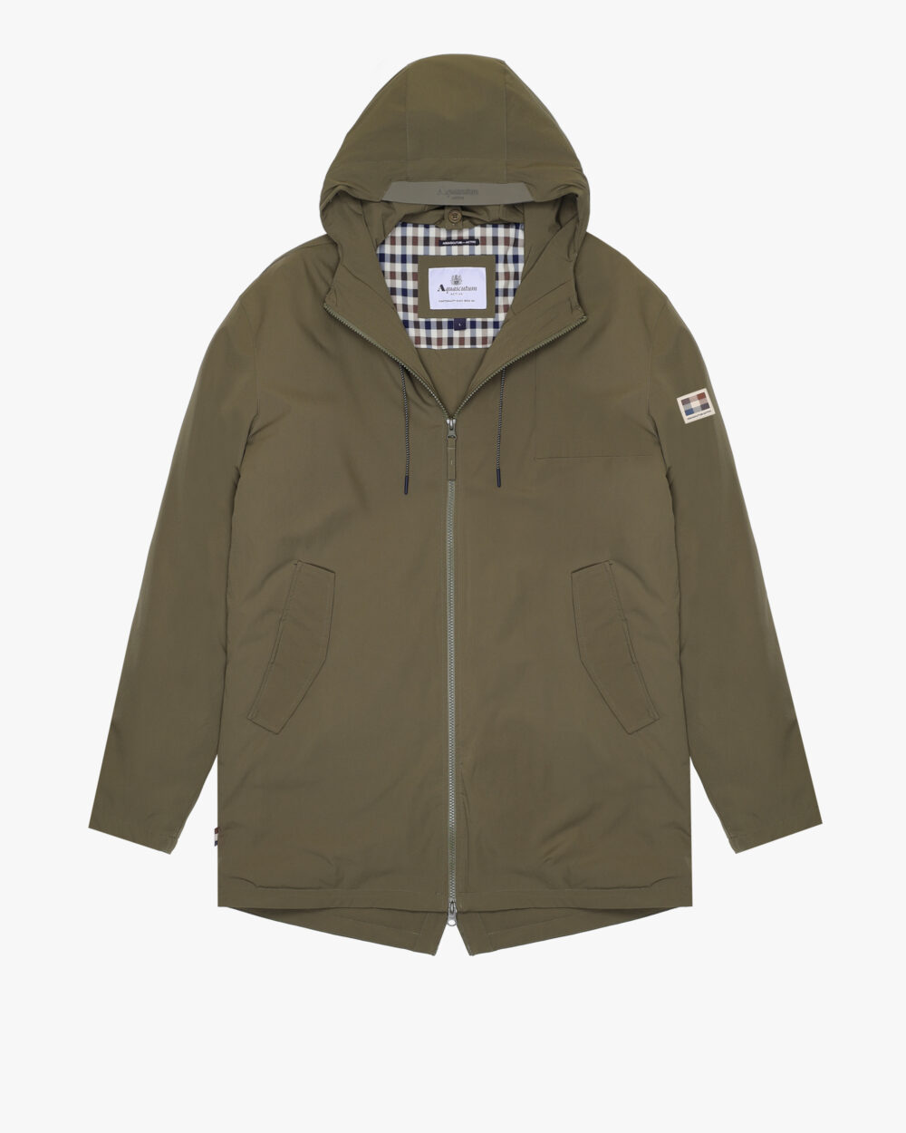 Parka Aquascutum Active SP 3-WAY PARKA Verde Oliva - Foto 2