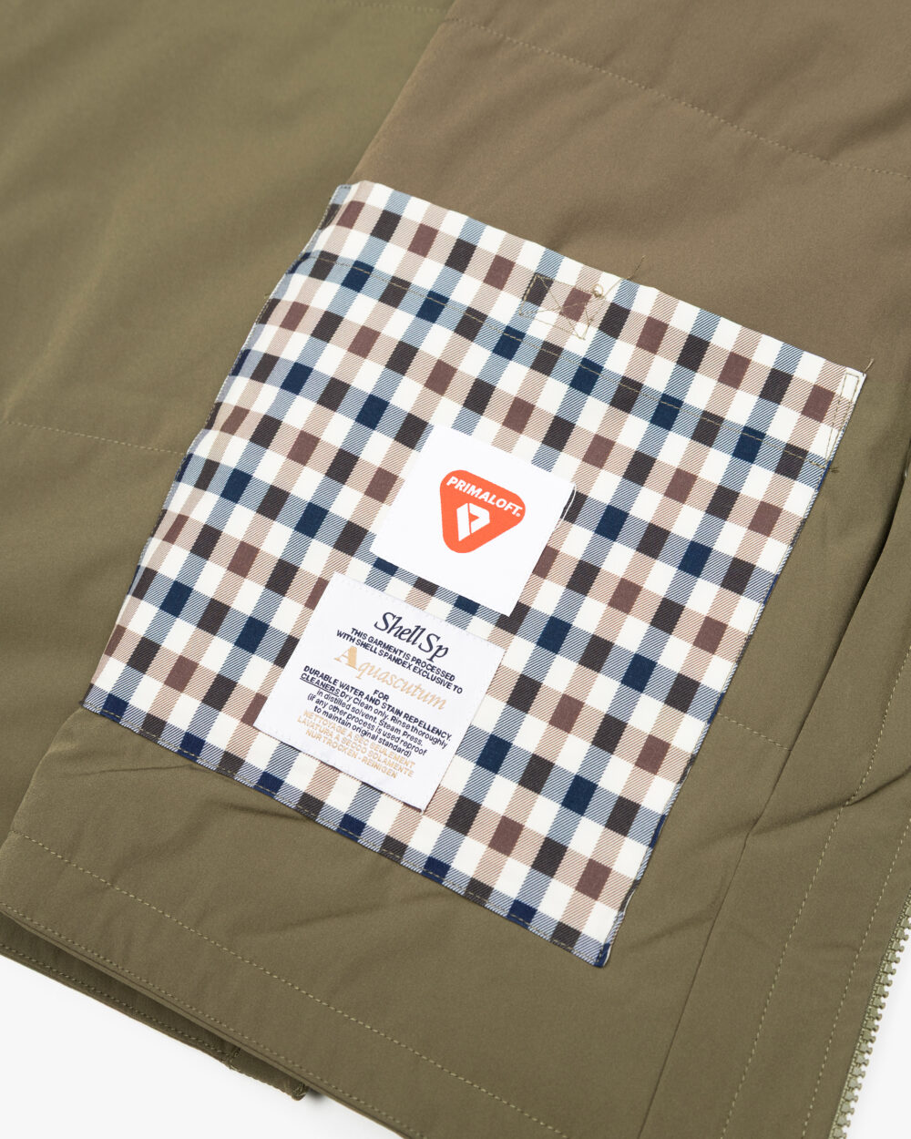 Parka Aquascutum Active SP 3-WAY PARKA Verde Oliva - Foto 5