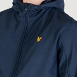 Parka Lyle & Scott Fleece Back Softshell Blue scuro - Foto 3