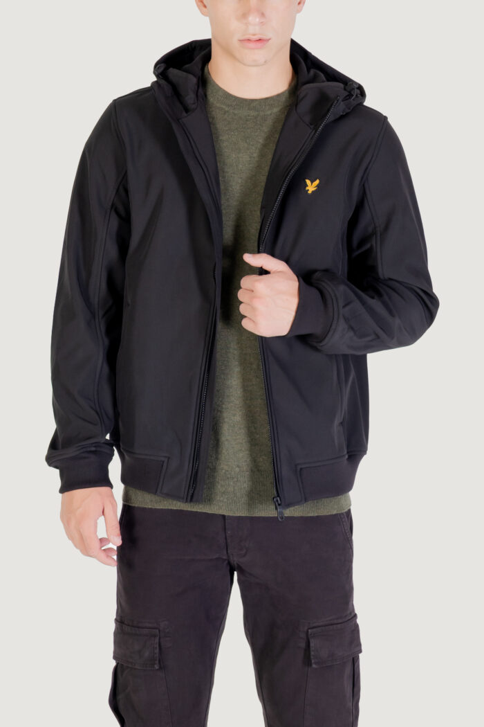 Parka Lyle & Scott Fleece Back Softshell Nero – JK2110V