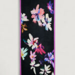 Pashmina Desigual FOU_FLORAL GARDEN Nero - Foto 1