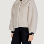 Pelliccia ecologica Choral  Beige chiaro - Foto 3