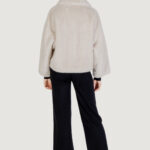 Pelliccia ecologica Choral  Beige chiaro - Foto 5